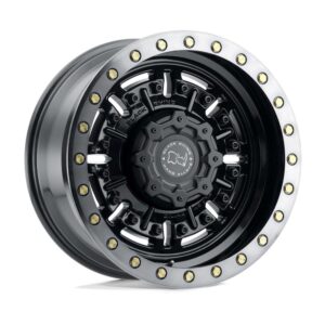 1895ABR ABRAMS 18X9.5 6X139.7 ET12 CB112.1 GLOSS GUNBLACK MACHIN DDT