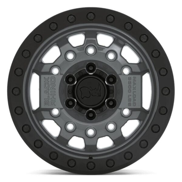 1785AVG(AVENGER beadlock) 17X8.5 5X127 ET-32 CB71.5 BATTLESHIP/GRY - Image 2