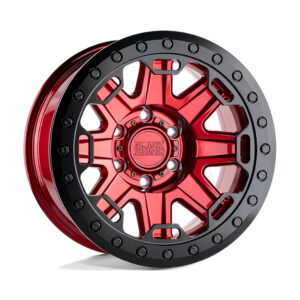 1785RFT(RIFT beadlock) 17X8.5 6X139.7 ET-30 CB112.1 CANDY RED for BK RING