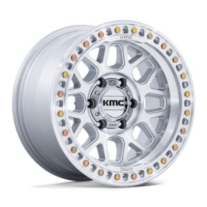 KM549 GRS 17X9 5X127 ET12 CB71.5 GLOSS SILVER for MACH FACE