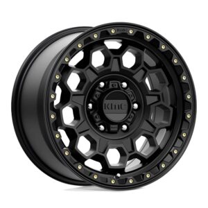 KM545 Trek 17X9 6X139.7 ET00 CB106.2 Satin Black Wheel