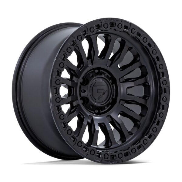 FC857 RINCON 17X9 6X139.7 ET-12 CB106.1 Matte Black / Gloss Black Ring