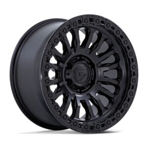 FC857 RINCON 17X9 6X139.7 ET-12 CB106.1 Matte Black / Gloss Black Ring