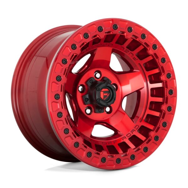 D117 WARP beadlock 17X9 5X127 ET15 CB71.5 CANDY RED