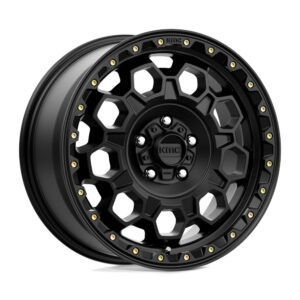 KM545 Trek 17X9 5X127 ET-12 CB71.5 Satin Black Wheel