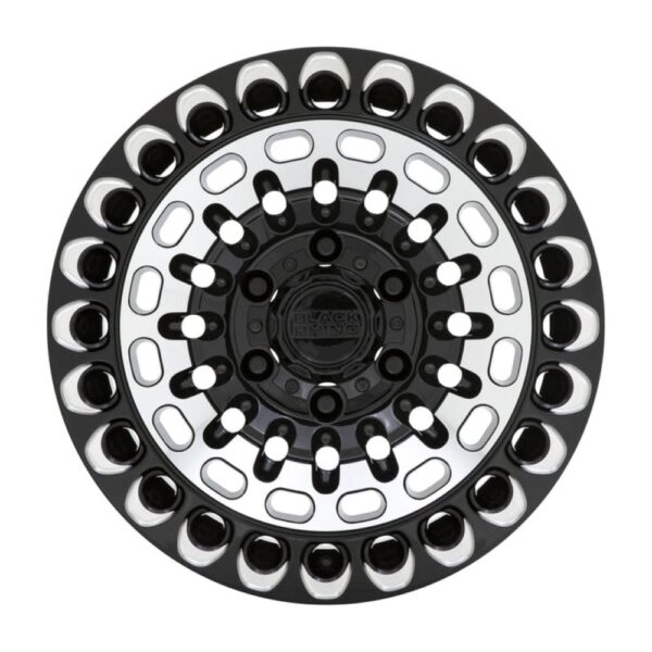 1795LBY(LABYRINTH) 17X9.5 5X127 ET-18 CB71.5 GBK/MACH FACE - Image 2