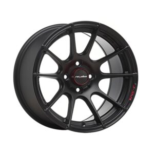 PROJECT D SPEC F PDF17X7.5 4X100 ET42 CB73 MATTE BLACK