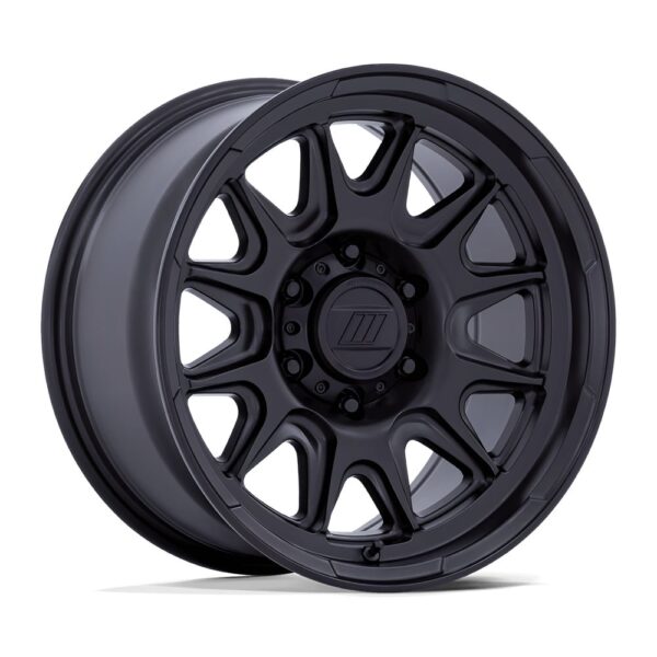 PA200 PULSE 17X8.5 5X127 ET00 CB71.5 MATTE BLACK