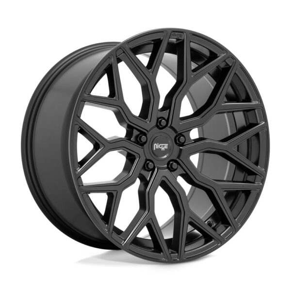M261 Mazzanti 19X8.5 5X114.3 ET35 CB72.7 Matte Black Wheel