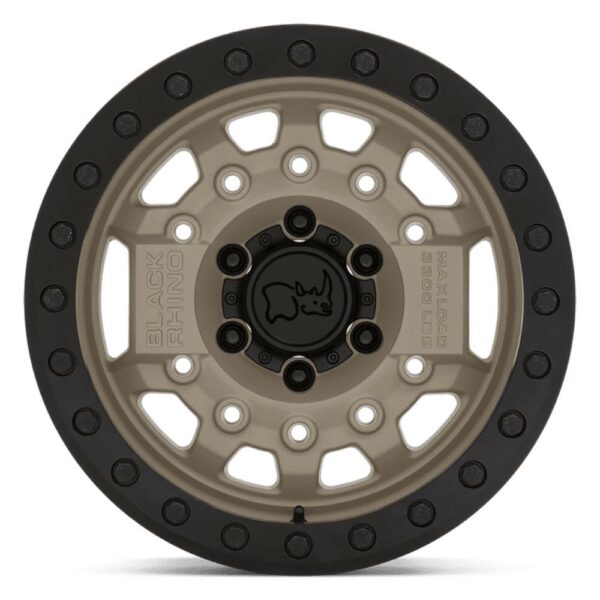 1785AVG(AVENGER beadlock) 17X8.5 6X139.7 ET-30 CB112.1 DESERT SAND - Image 2