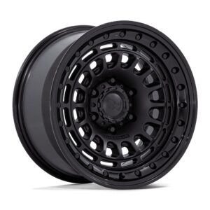 BR014(SAHARA) 17X9 6X139.7 ET00 CB106.1 MATTE BLACK for GLOSS BLACK