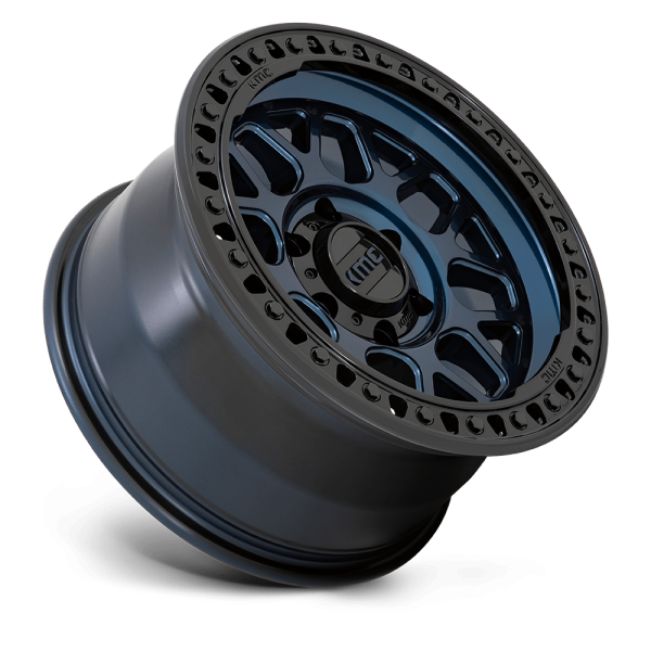 KM549 GRS 17X9 6X139.7 ET00 CB106.1 MIDNIGHT BLUE/ GLOSS BLACK LIP - Image 2
