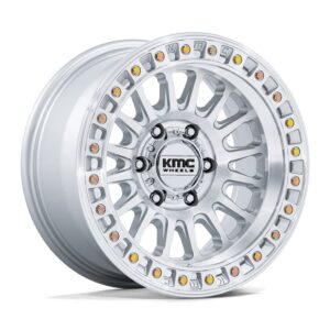 KM552 IMS 18X9 8X180 ET18 CB124.2 GLOSS SILVER/MACH FACE