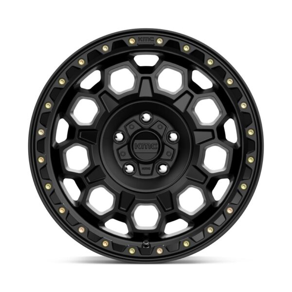 KM545 TREK 17X8 6X139.7 ET20 CB106.1 SATIN BLACK - Image 2