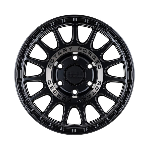 1880SND (SANDSTORM) 18X8 5X114.3 ET35 CB76.1 SEMI GLOSS BLACK W/ MACHINED TINT - Image 2