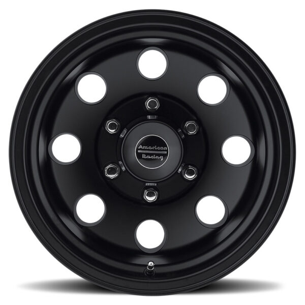AR172 BAJA 16X8 6X139.7 ET00 CB78.3 SATIN BLACK - Image 2