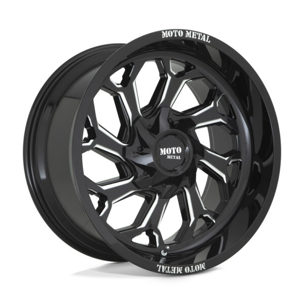 MO999 REAPER 20X10 8X165.1 ET-12 CB125.1 GLOOS BLACK MILLED