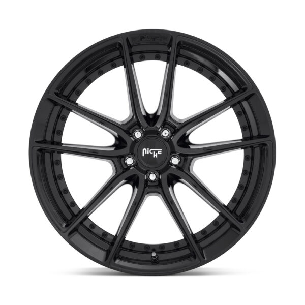 M223 DFS 22X10.5 5X120 ET40 CB74.1 GLOSS BLACK - Image 2