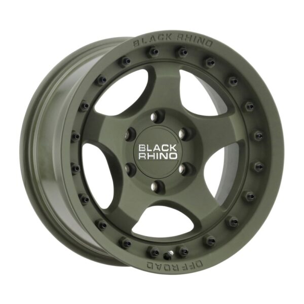 1785BTM (BANTAM) 17X8.5 6X139.7 ET-10  CB112 OLIVE DRAB GREEN