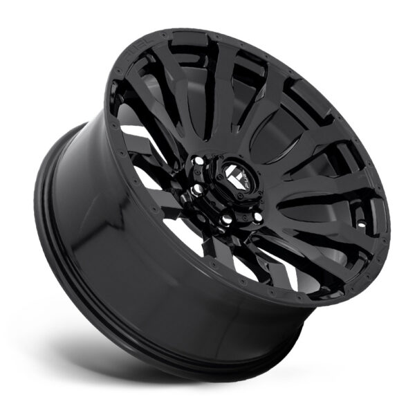 D675 BLITZ 18X9 6X135 ET01 CB87.1 GLOSS BLACK - Image 3