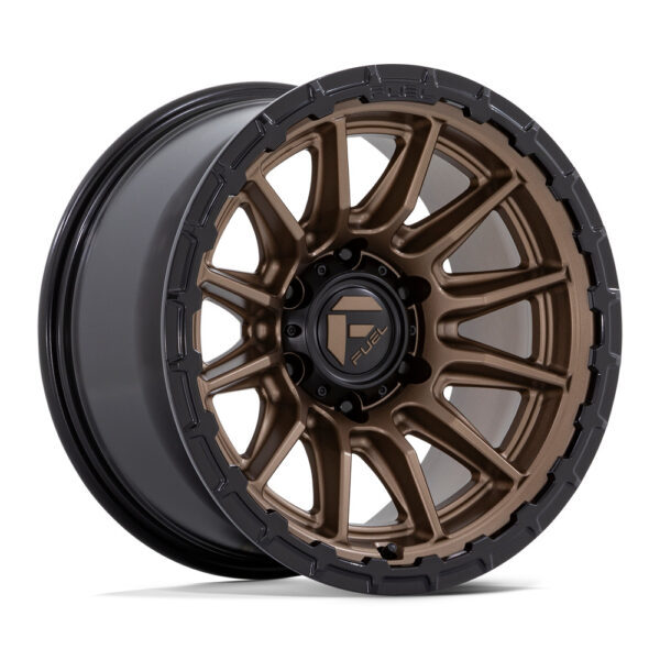 FC866 PISTON 17X9 6X139.7 ET01 CB106.1 MATTE BRONZE W /GLOSS BLACK LIP