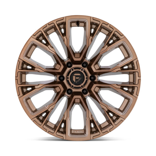 D850 REBAR 17X9 6X139.7 ET1 CB106.1 PLATINUM BRONZE/MILLED - Image 2