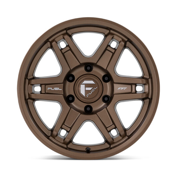 D837 SLAYER 17X8.5 6X139.7 ET1 CB106.1 MATTE BRONZE - Image 2