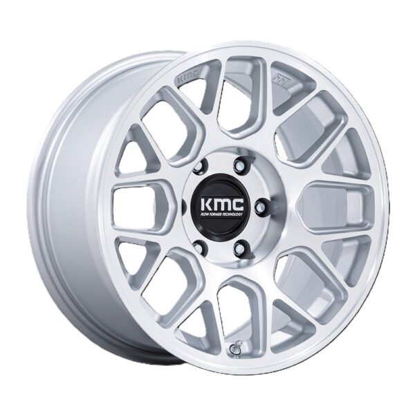 KM730 HATCHET 17X8.5 6X139.7 ET-10 CB106.1 GLOSSY SILVER