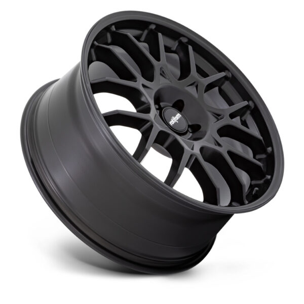 R195 ZWS 22X10 5X112 ET35 CB66 MATTE BLACK - Image 3
