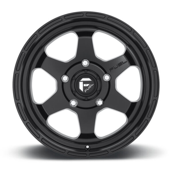 D664 SHOK 17X10 5X127 ET-18 CB71.5 MATTE BLACK - Image 2
