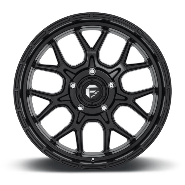 D670 TECH 17X9 6X139.7 ET1 CB106.3 MATTE BLACK - Image 2