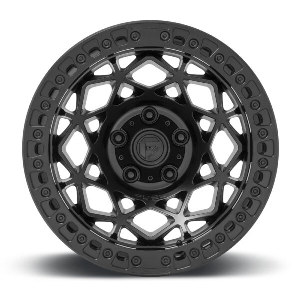 D120 UNIT(beadlock) 17X9 6X139.7 ET-15 CB106.1 MATTE BLACK - Image 2