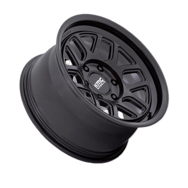 KM446 MESA FORGED MONOBLOCK 17X8.5 6X139.7 ET-10 CB106.1 SATIN BLACK - Image 2