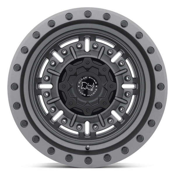 1795ABR(ABRAMS) 17X9.5 8X165.1 ET-18 CB122.4 TT-M GUNMETAL - Image 2