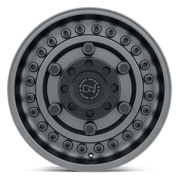 1795ARY(ARMORY) 17X9.5 5X127/5X139.7 ET-18 CB78.1 GUN BLACK - Image 2