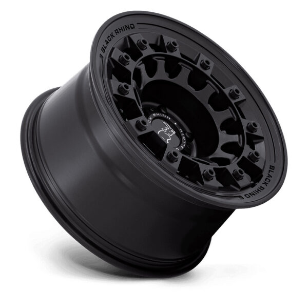 BR004(FUJI) 17X8 6X139.7 ET38 CB106.1 MATTE BLACK - Image 3