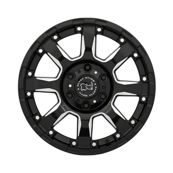 SIERRA 18X9 6X135 ET12 GLOSS BK/MILL - Image 2