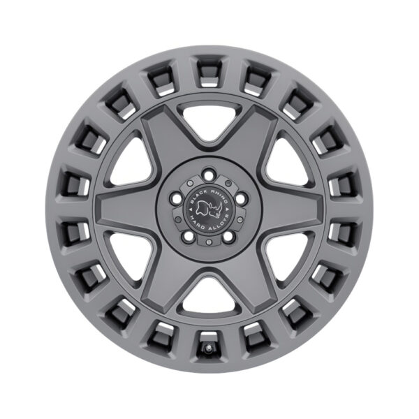 1790YRK (YORK) 17X9 5X127 ET-12 CB71.5 MATTE GUNMETAL - Image 2