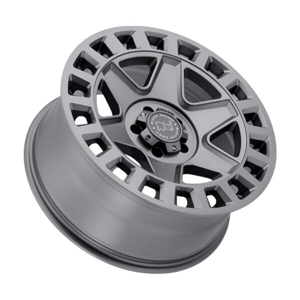 1790YRK (YORK) 17X9 5X127 ET-12 CB71.5 MATTE GUNMETAL - Image 3