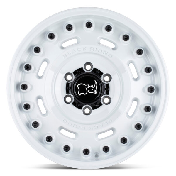 2095AXL(AXLE) 20X9.5 5X120 ET25 CB72.6 GLOSS WHITE - Image 2