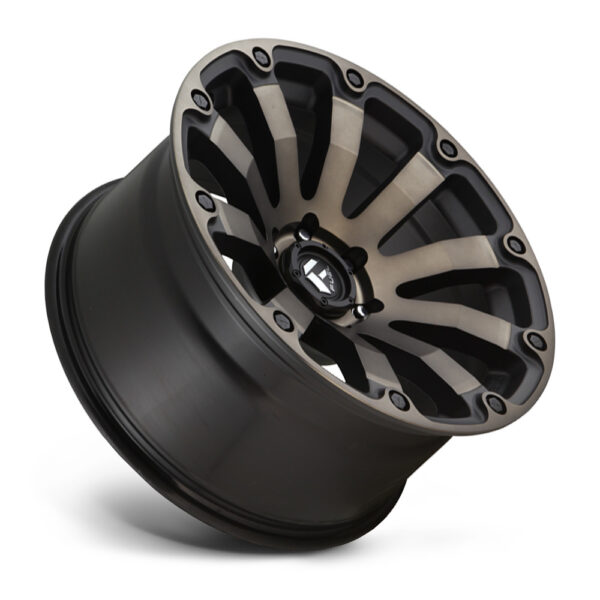 D636 DIESEL 20X9 5X150 ET20 CB110.2 MATTE BLACK / MACHINED DDT - Image 3