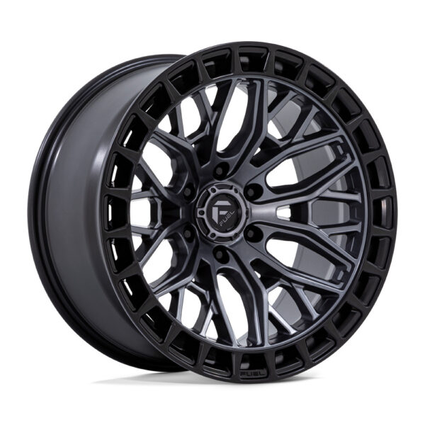 FC869 SIGMA 17X9 5X127 ET-12 CB71.5 MATTE GUNMETAL W/ MATTE BLACK RING