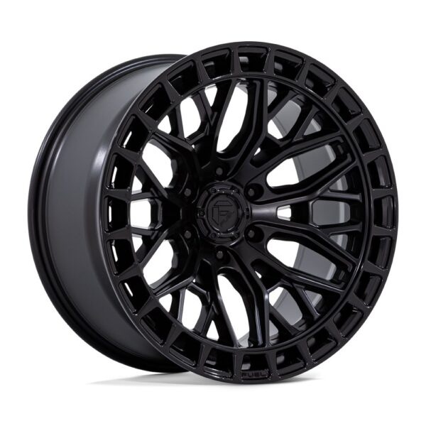 FC869 SIGMA 20X9 6X139.7 ET01 CB106.1 MATTE BLACK W/GLOSS BLACK LIP