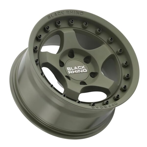 1785BTM (BANTAM) 17X8.5 6X139.7 ET-10  CB112 OLIVE DRAB GREEN - Image 2