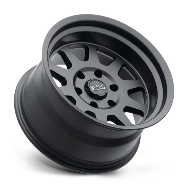 1795SDM (STADIUM) 17X9.5 5X127 ET-18 CB71.6 MATTE BLACK - Image 2