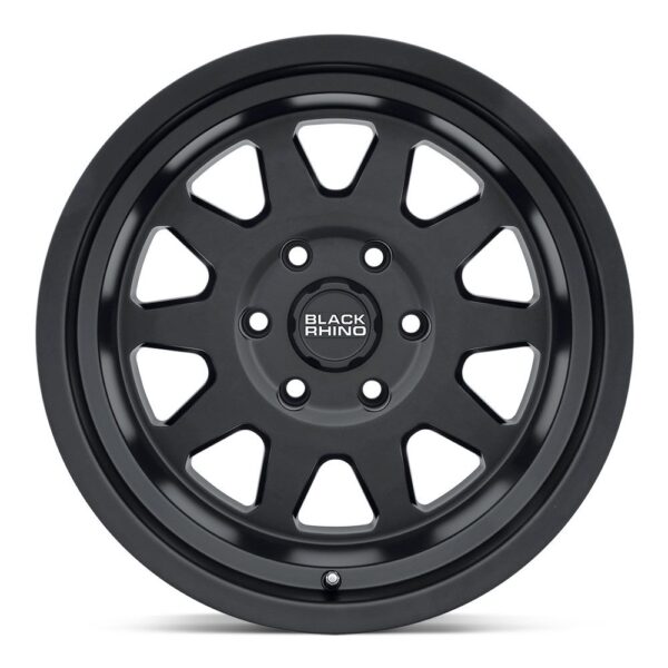1795SDM (STADIUM) 17X9.5 5X127 ET-18 CB71.6 MATTE BLACK - Image 3