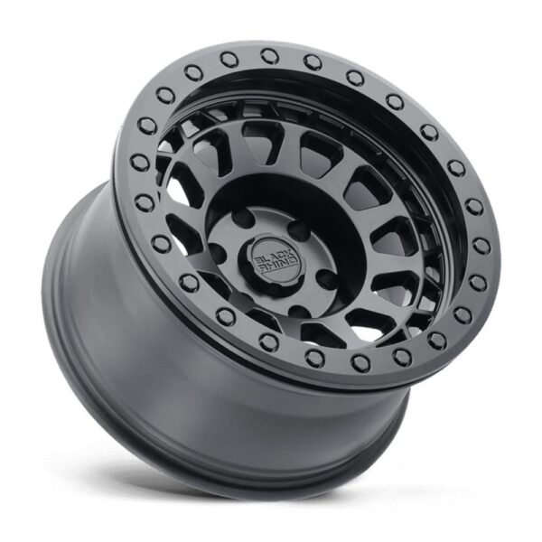 1785PRM (PRIMM beadlock) 17X8.5 6X139.7 ET00 CB112.1 MATTE BLACK W/ BLACK RING - Image 3