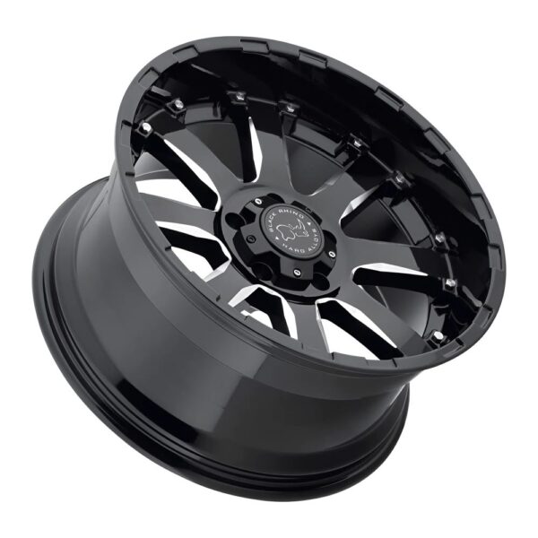 SIERRA 18X9 5X127 ET-12 GLOSS BLACK - Image 3