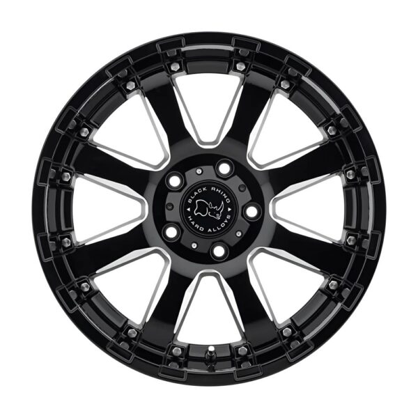 SIERRA 18X9 5X127 ET-12 GLOSS BLACK - Image 2