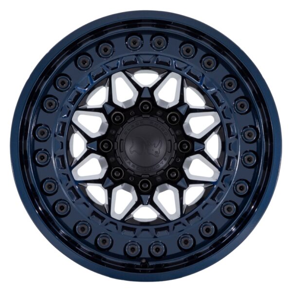 BR008 (ALPHA) 17X9 6X139.7 ET00 CB106.1 MIDNIGHT BLUE - Image 2